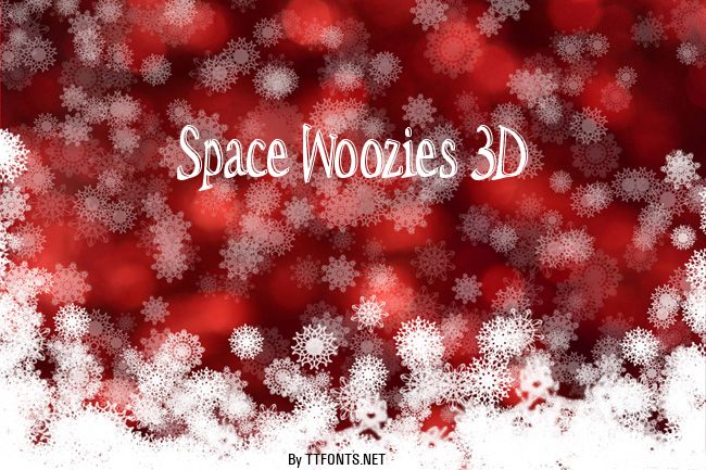Space Woozies 3D example